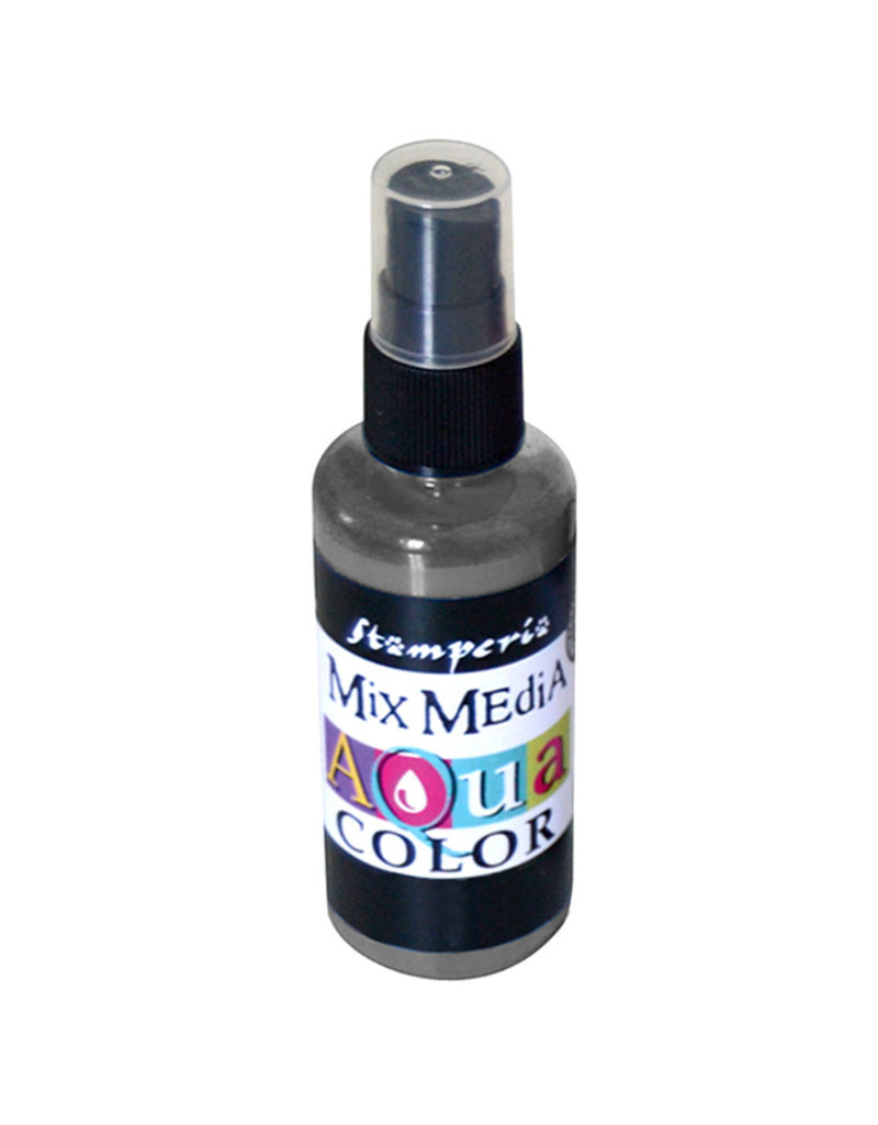 Stamperia 323 Aquacolor spray 60ml. - Graphite