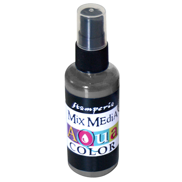 Stamperia 323 Aquacolor spray 60ml. - Graphite