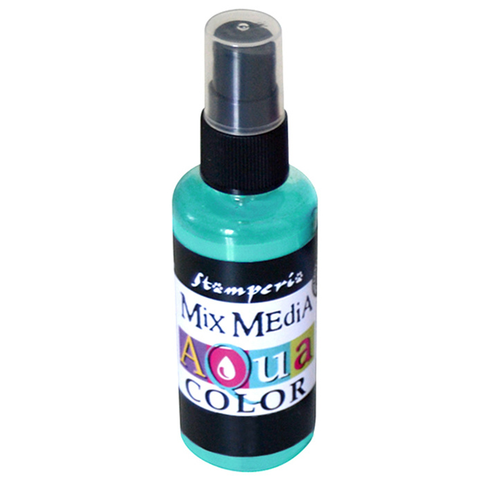 Stamperia 330 Aquacolor spray 60ml. - Turquoise