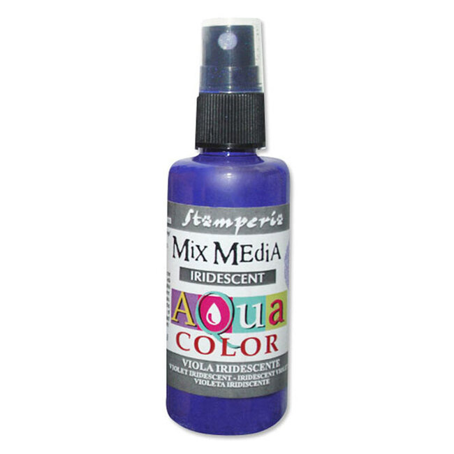 Stamperia 308 Aquacolor spray 60ml. - Iridescent violet