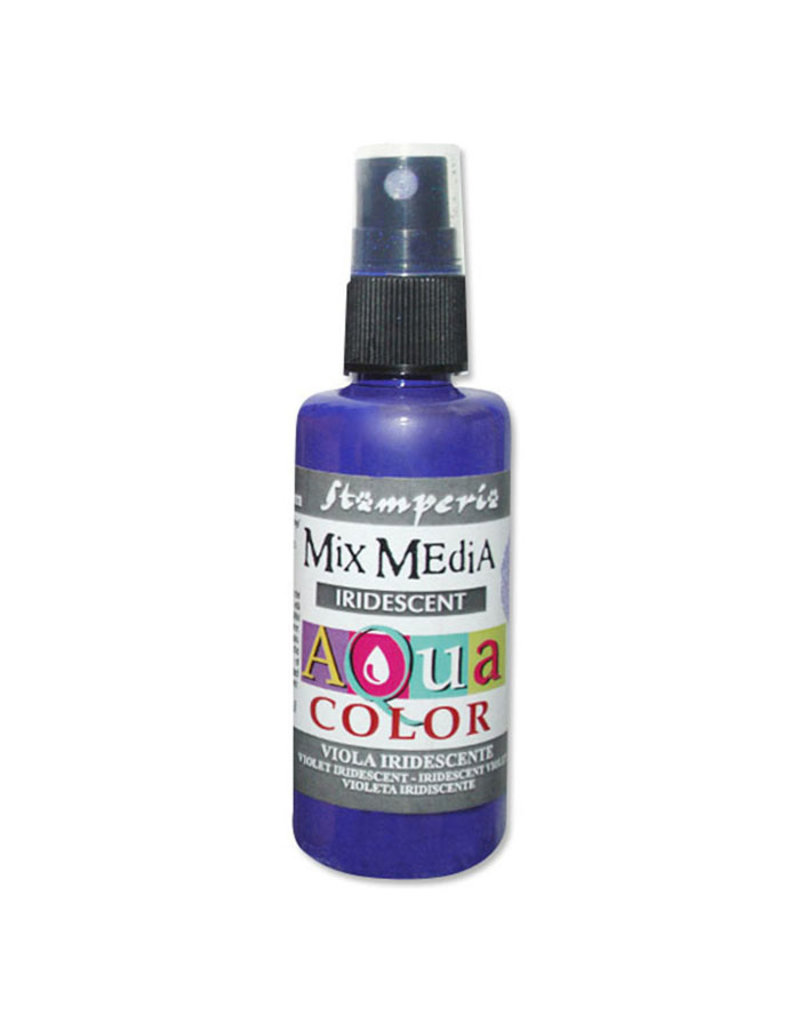 Stamperia 308 Aquacolor spray 60ml. - Iridescent violet