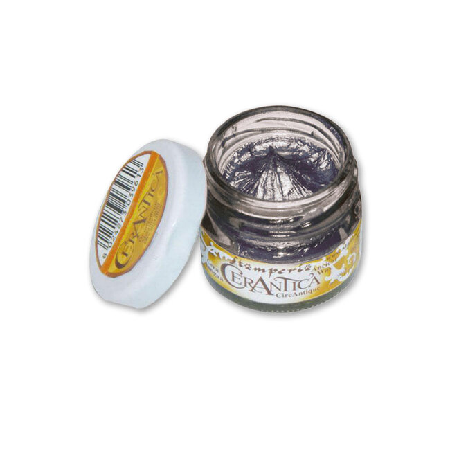 Stamperia CerAntica Ancient Wax Black Silver - 20 ml.