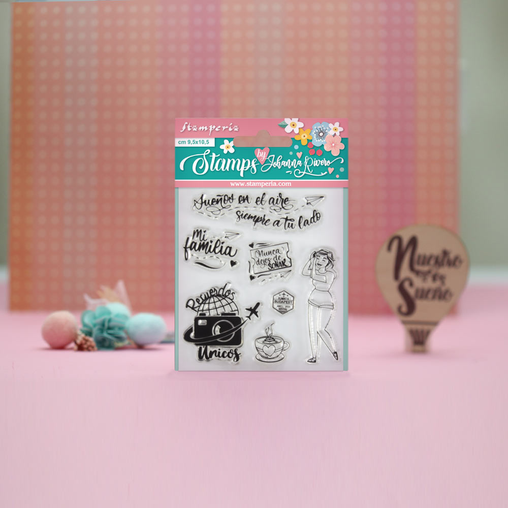 Stamperia Acrylic stamp cm. 9,5x10,5 Photo