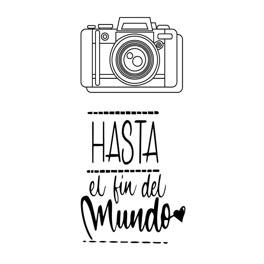 Stamperia Acrylic stamp cm. 4,3x9,7 Photo