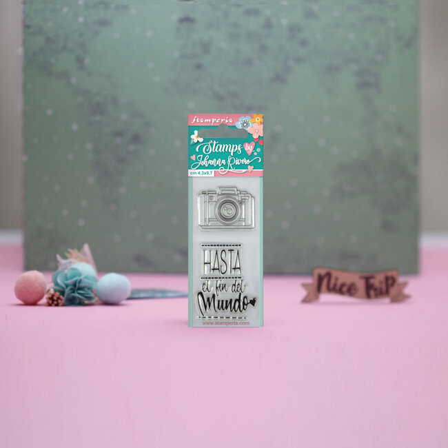 Stamperia Acrylic stamp cm. 4,3x9,7 Photo