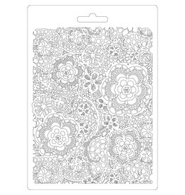 Stamperia Soft Mould A5 - Flowered texture