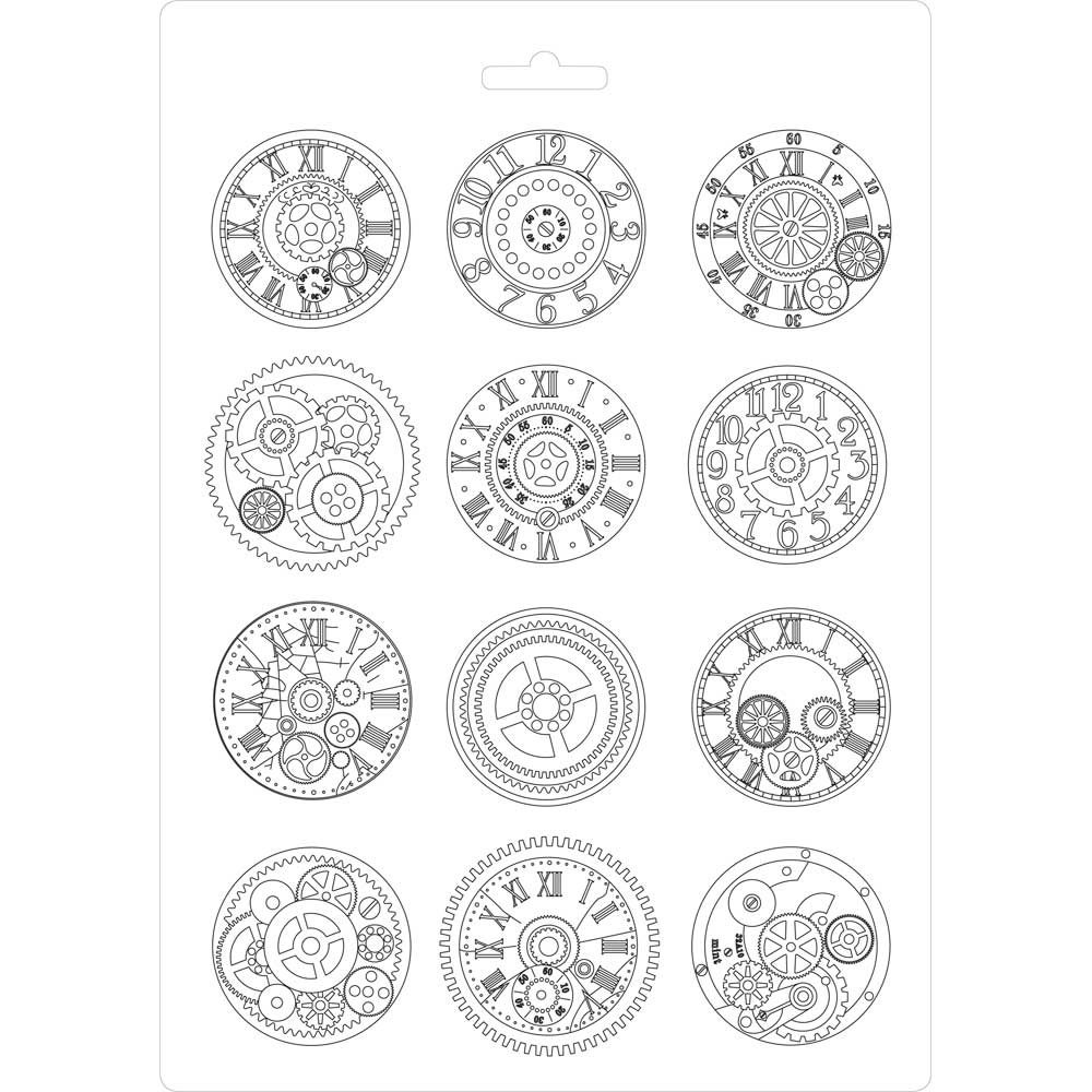 Stamperia Soft Mould A4 - Mechanisms