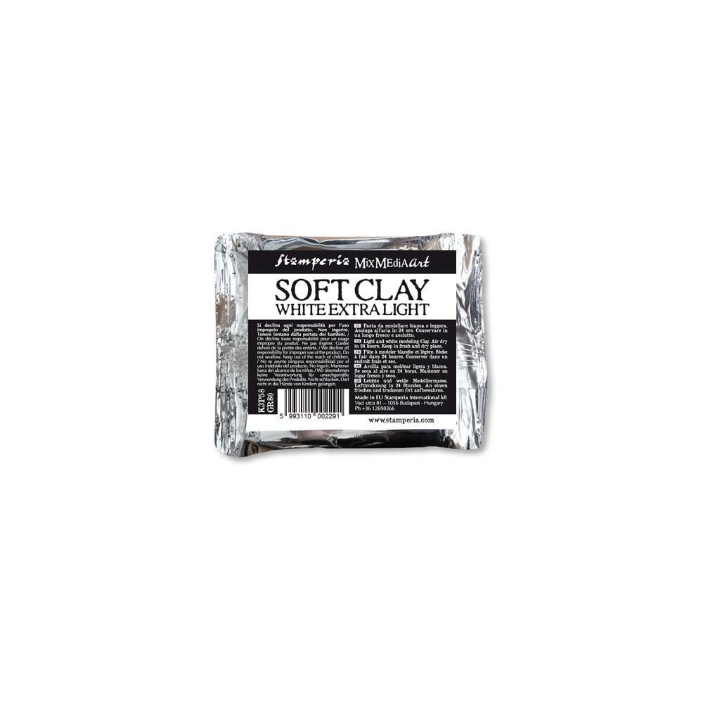 Stamperia Soft Clay 80 gr. White