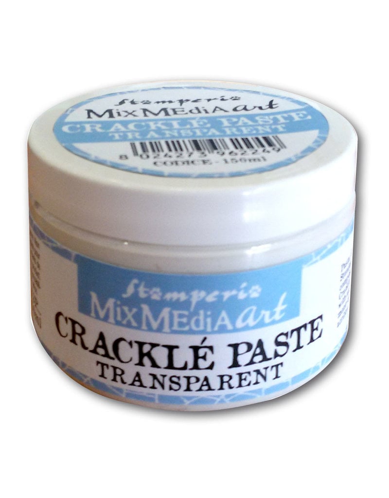 Stamperia Crackle Paste 150 ml. Transparent