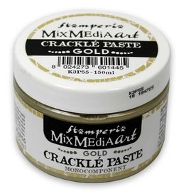 Stamperia Gold Crackle Paste monocomponent 150 ml.