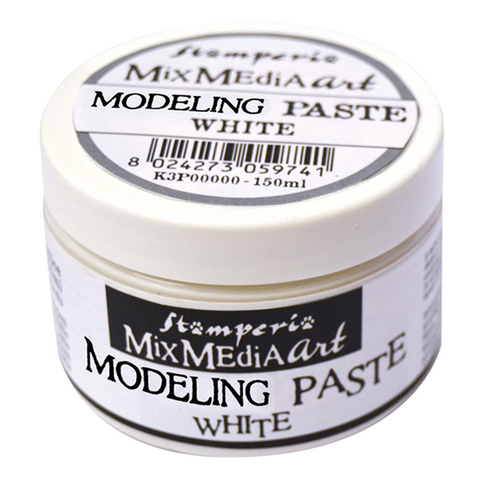 Stamperia Modeling paste 150ml – White