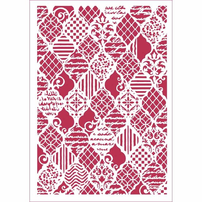 Stamperia Stencil D cm. 21x29,7 Lozenges
