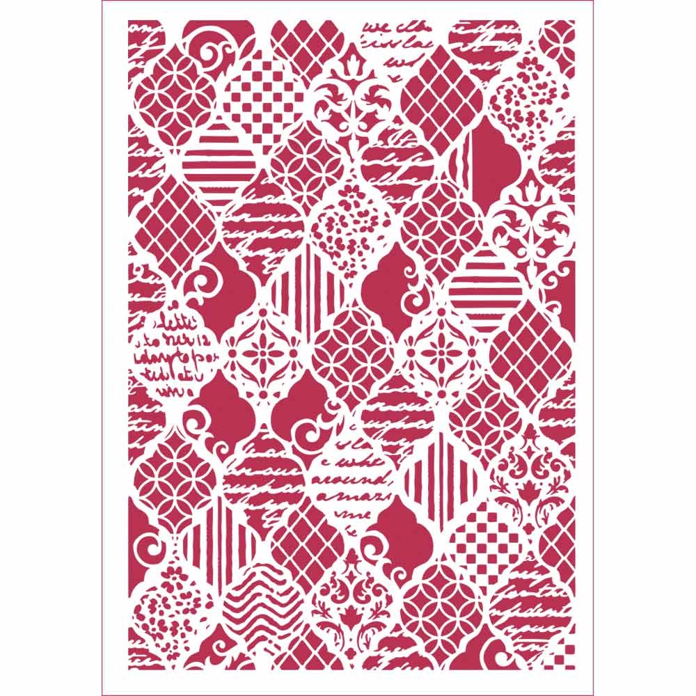 Stamperia Stencil D cm. 21x29,7 Lozenges