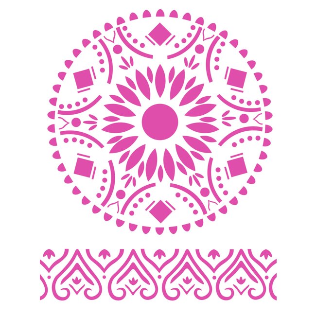 Stamperia Stencil D cm. 20x15 Mandala