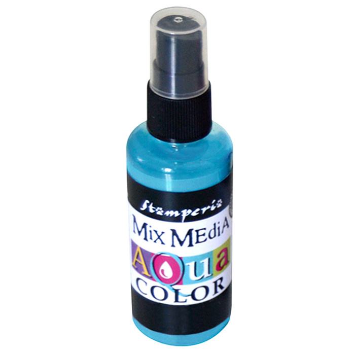 Stamperia 328 Aquacolor spray 60ml. - Sky Blue