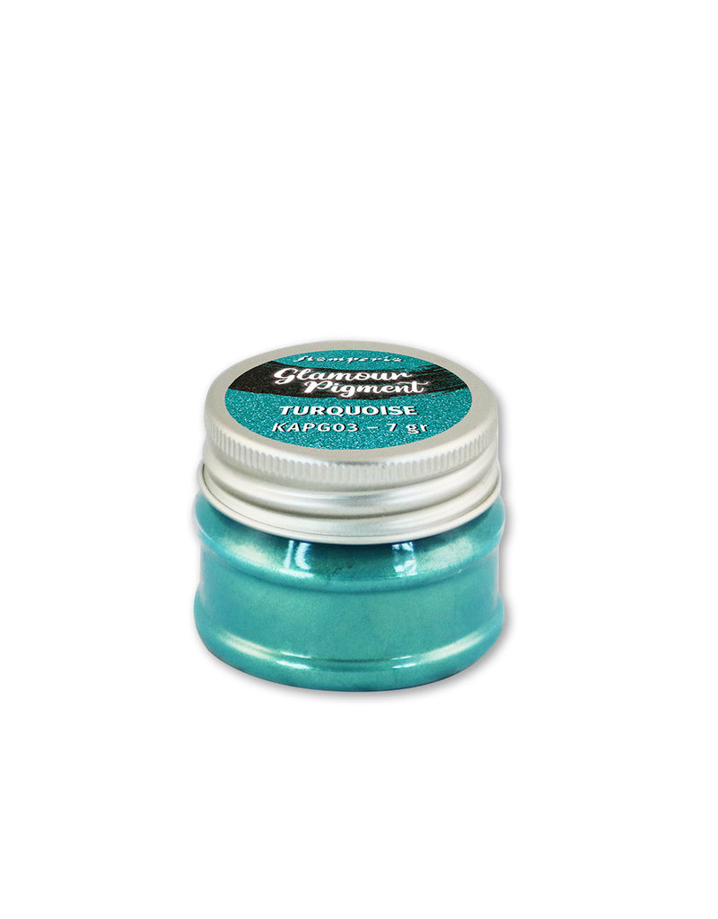 Stamperia Glamour Powder Pigment 7gr. - Turquoise