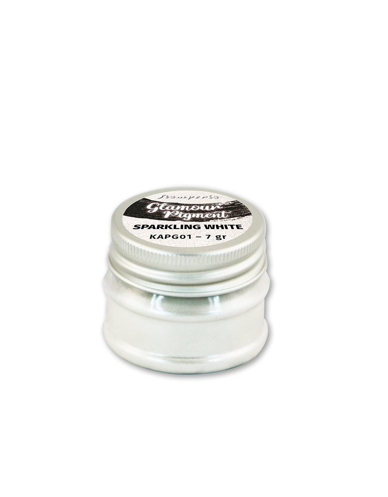 Stamperia Glamour Powder Pigment 7gr. - Sparkling white