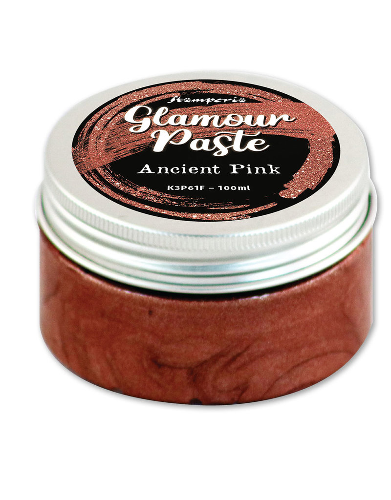 Stamperia Glamour Paste 100 ml. - Ancient Pink