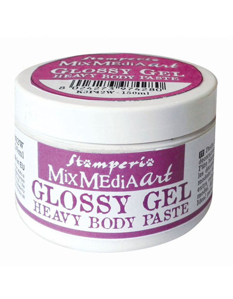 Stamperia Glossy Gel 150 ml Heavy Body Paste