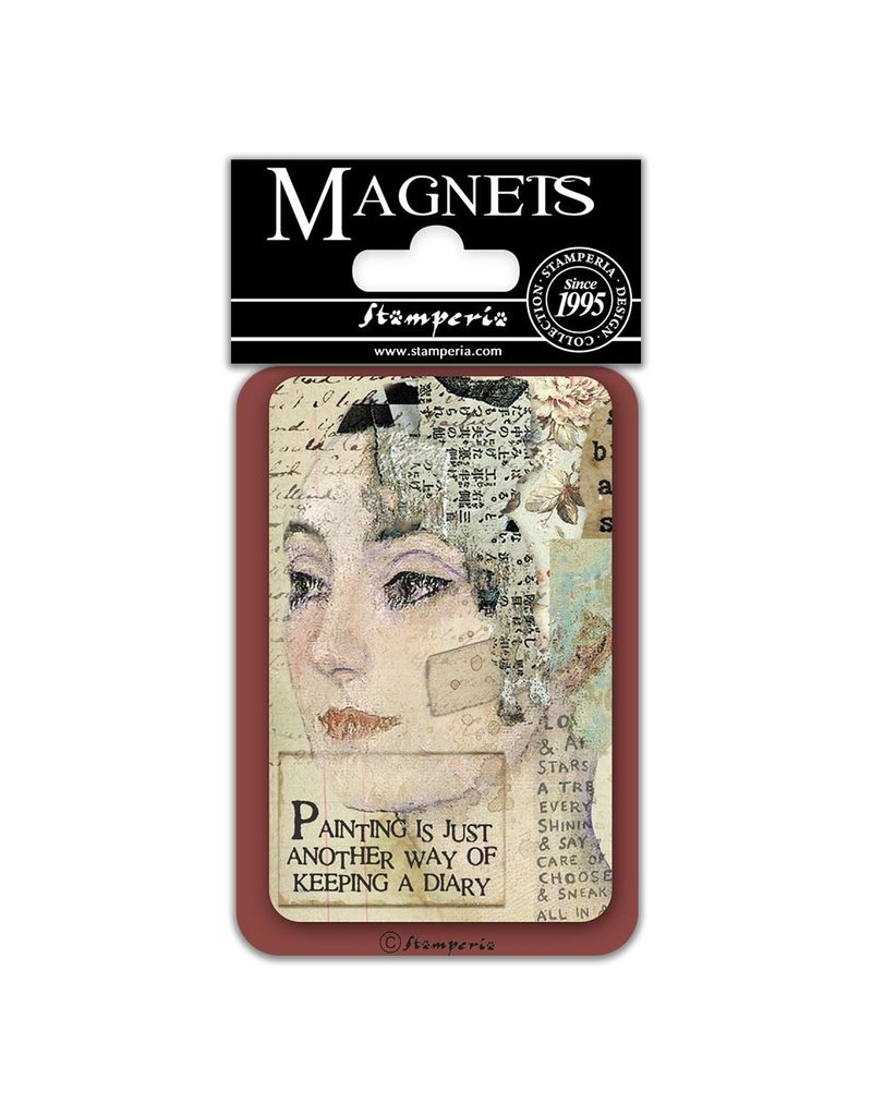 Stamperia Magnet cm. 8x5,5 – Face