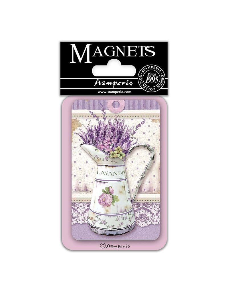 Stamperia Magnet cm. 8x5,5 - Watering can