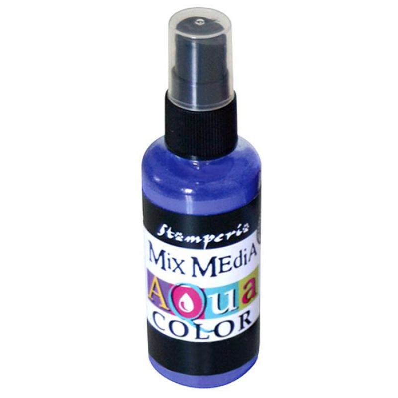 Stamperia 326 Aquacolor spray 60ml. - Violet