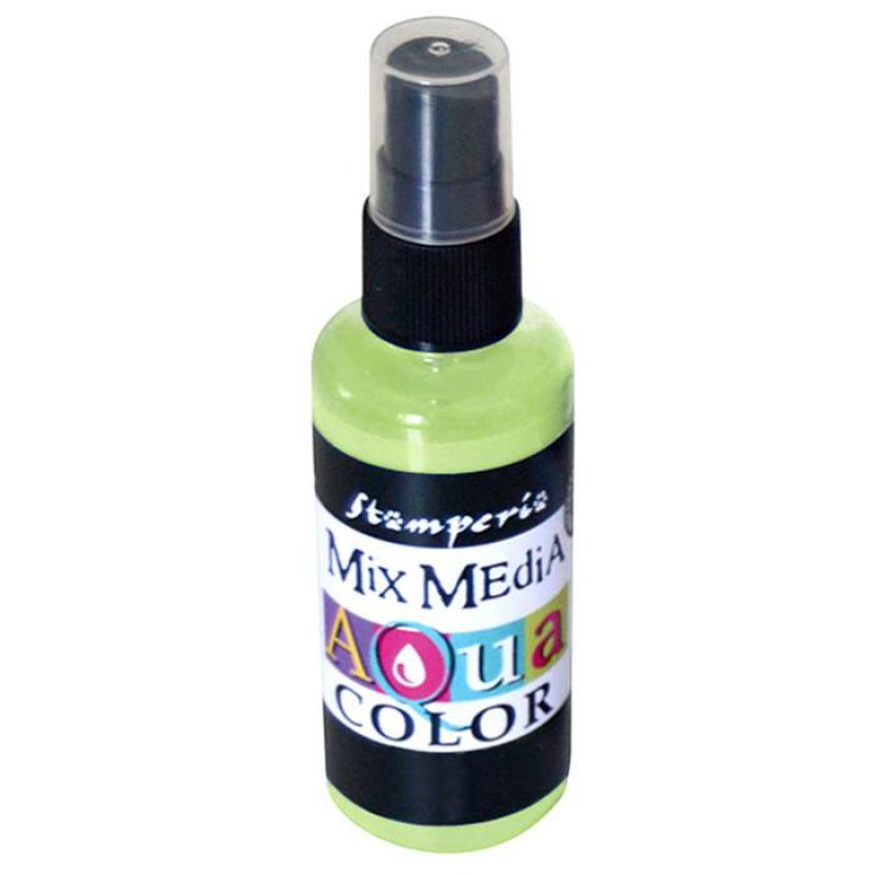 Stamperia 333 Aquacolor spray 60ml. - Lime