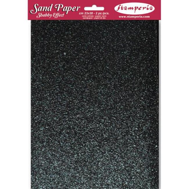 Stamperia Sandpaper 2 sheets cm. 23X28