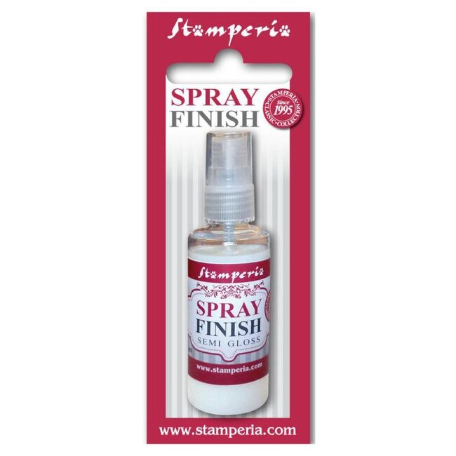 Stamperia Spray finish 60 ml. Semi-gloss