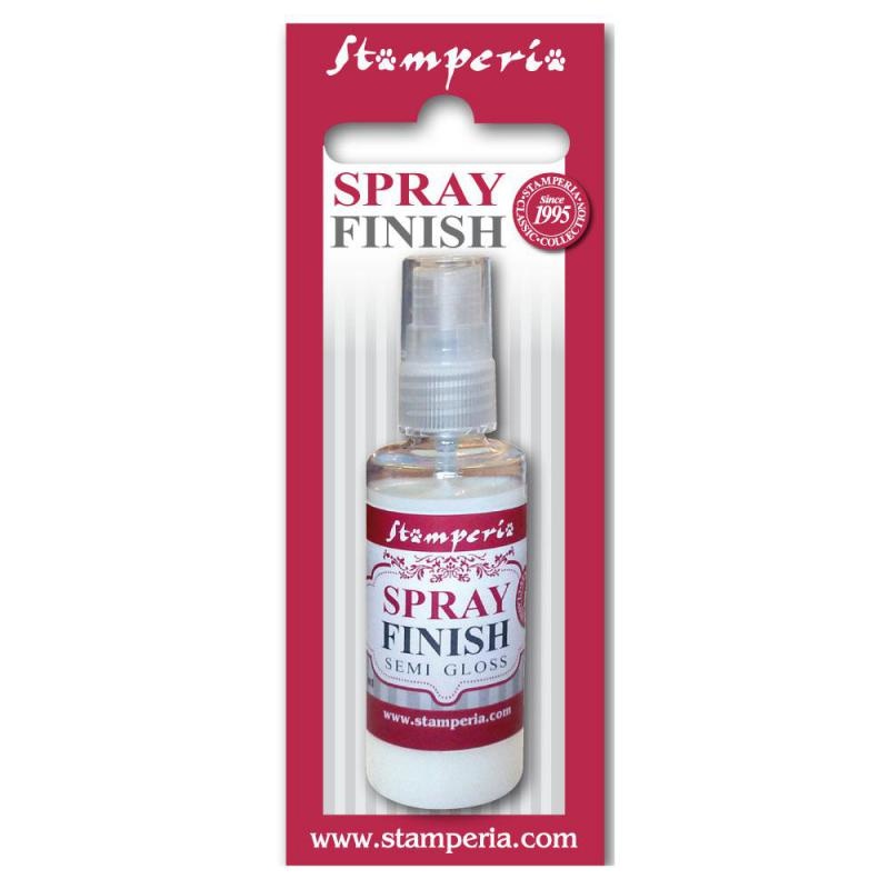Stamperia Spray finish 60 ml. Semi-gloss