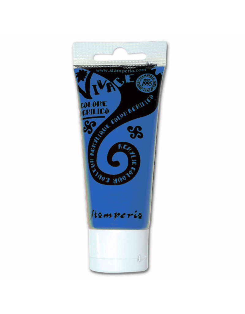 Stamperia Vivace Paint 60 ml Electric blue