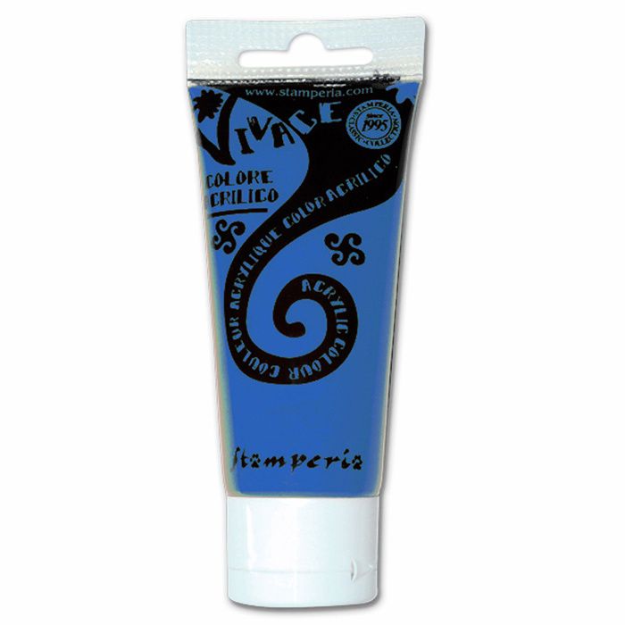 Stamperia Vivace Paint 60 ml Electric blue
