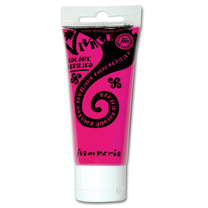 Stamperia Vivace Paint 60 ml - Magenta Red