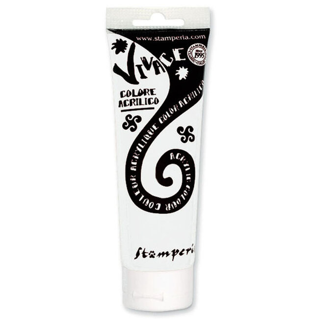 Stamperia Vivace Paint 120ml Titanium white