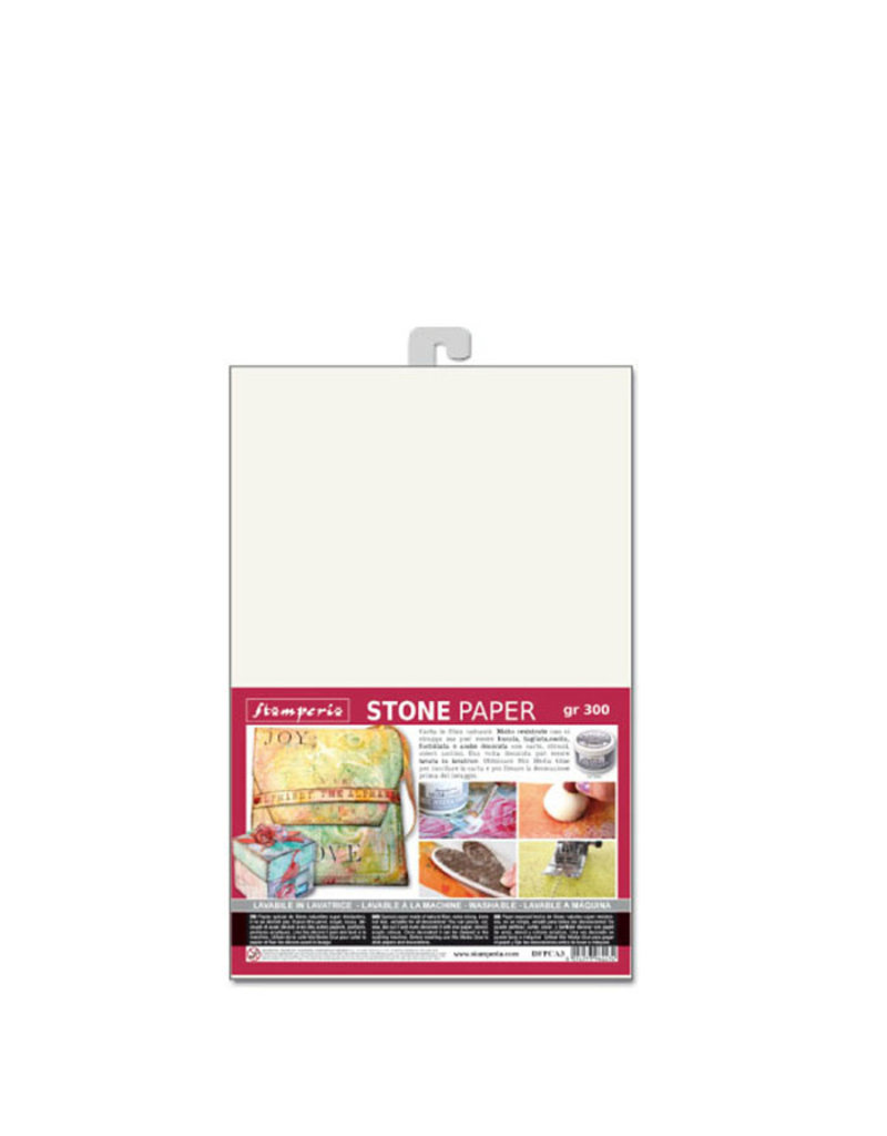 Stamperia Stone Paper - washable - size A3