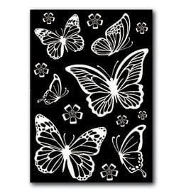 Stamperia Decotransfer -  A5size - Butterflies