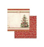 Stamperia Block 10 sheets 20.3X20.3  (8"X8") Double Face Christmas Vintage