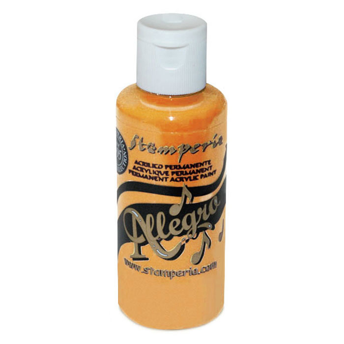 Stamperia Allegro paint 59 ml.warm yellow