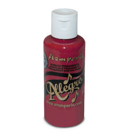 Stamperia Allegro paint 59 ml.red purple