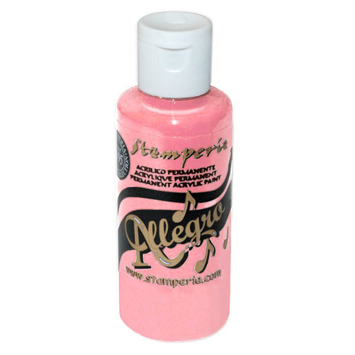Stamperia Allegro paint 59 ml.pink