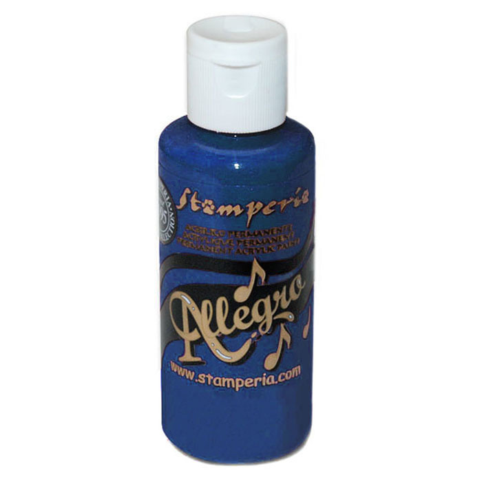 Stamperia Allegro paint 59 ml.navy blue