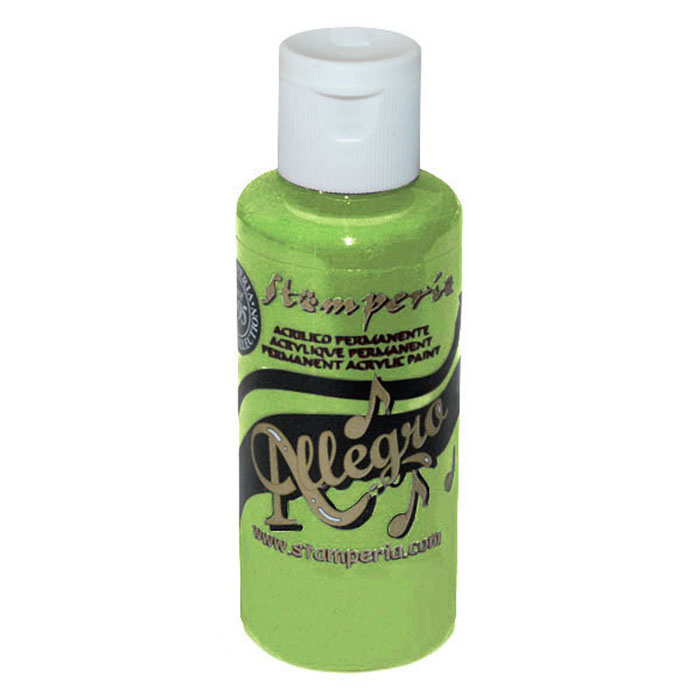 Stamperia Allegro paint 59 ml.light green