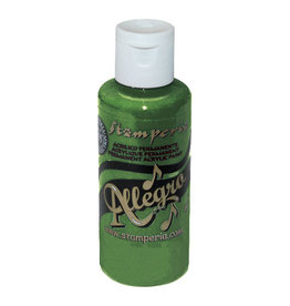 Stamperia Allegro paint 59 ml.leaf green