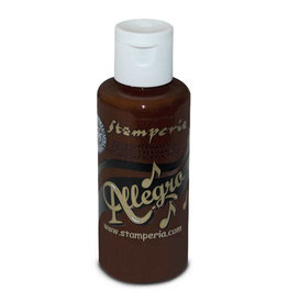 Stamperia Allegro paint 59 ml.chocolate