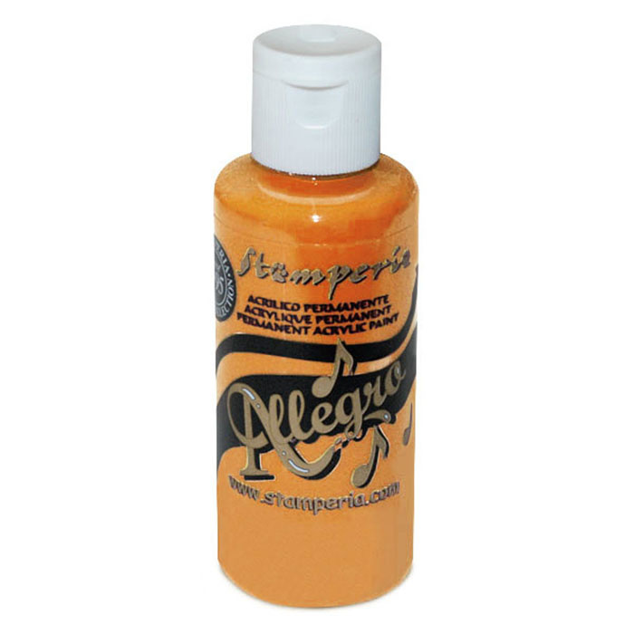 Stamperia Allegro paint 59 ml. Orange