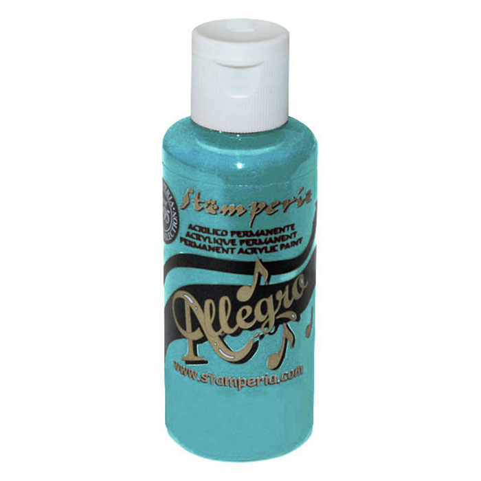 Stamperia Allegro paint 59 ml. Indian turquoise