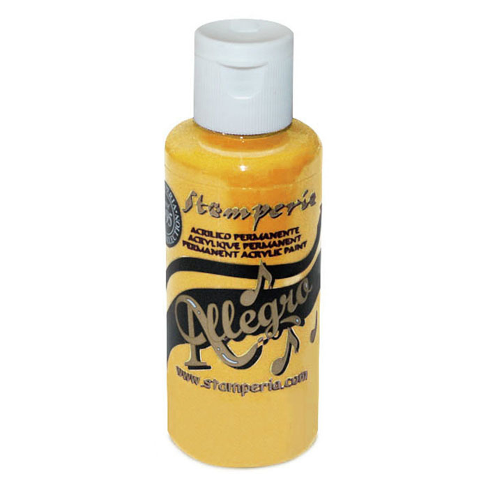 Stamperia Allegro paint 59 ml saffron