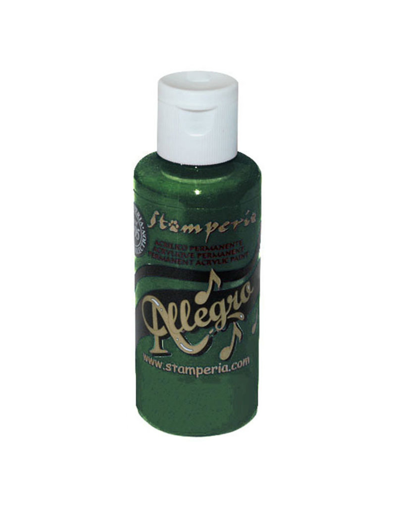 Stamperia Allegro paint 59 ml petrol green