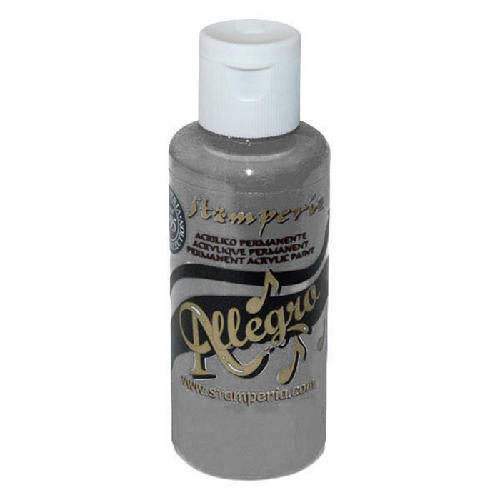 Stamperia Allegro paint 59 ml grey