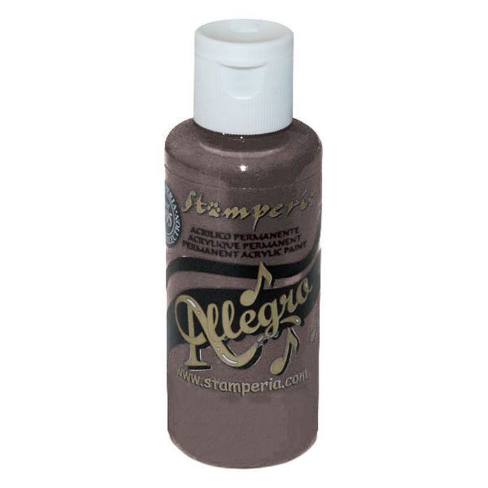 Stamperia Allegro paint 59 ml dark grey